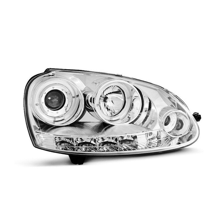 LAMPY REFLEKTORY VW GOLF V 5 03-09 RING CHROM