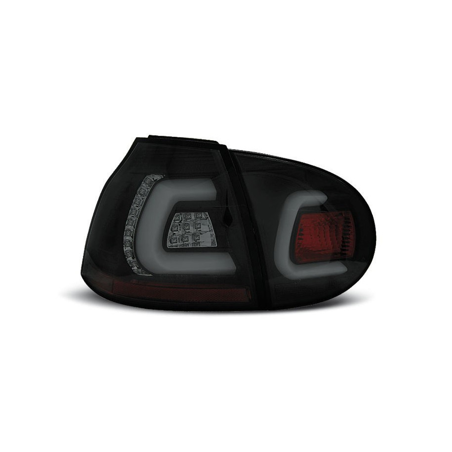 LAMPY TYLNE DIODOWE VW GOLF V 5 2003-09 BLACK SMOKE LED BAR