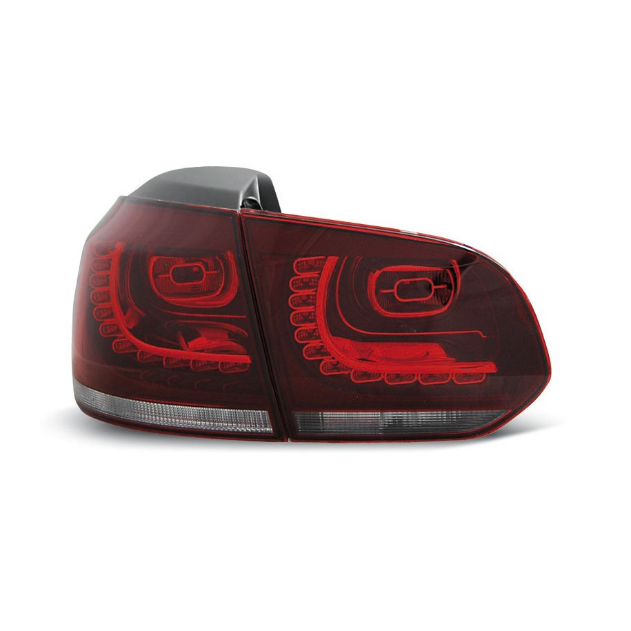 LAMPY DIODOWE VW GOLF 6 VI 2008-12 LED RED WHITE