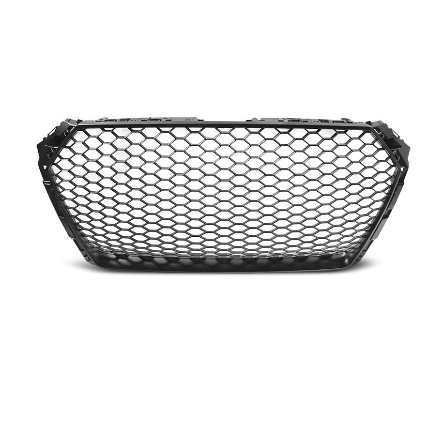 ATRAPA GRILL AUDI A4 B9 15-19 SPORT MATT BLACK