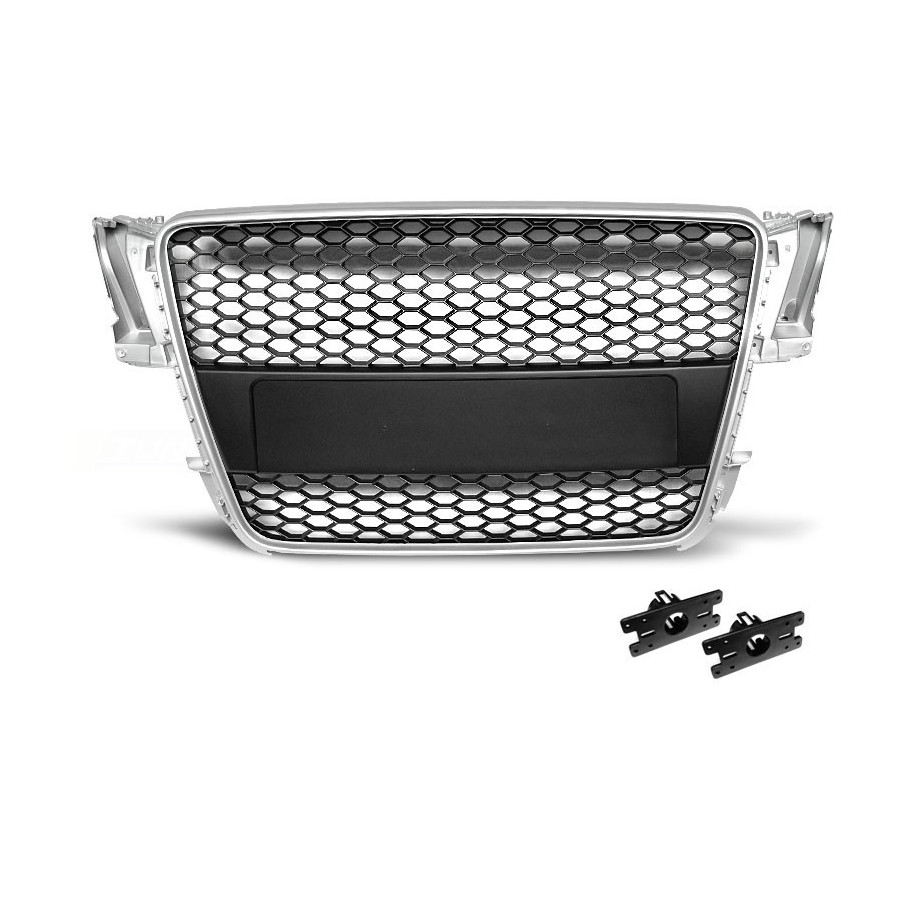 ATRAPA GRILL AUDI A5 07-11 SPORT SILVER