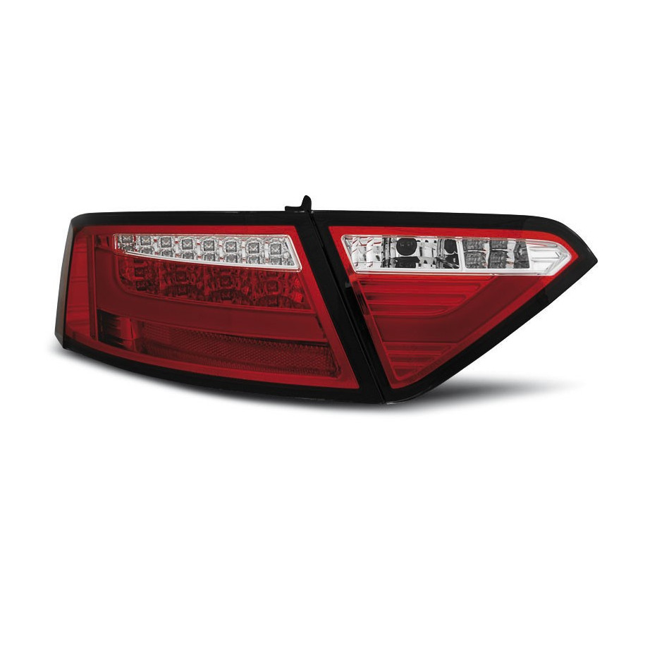 LAMPY DIODOWE AUDI A5 07-11 COUPE RED WHITE LED