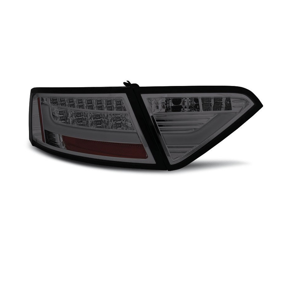 LAMPY DIODOWE AUDI A5 07-11 COUPE SMOKE  LED BAR