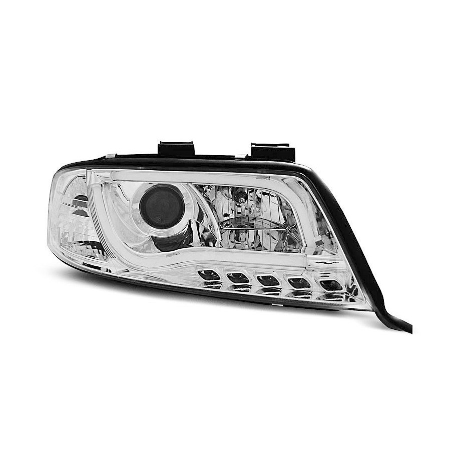 LAMPY REFLEKTORY AUDI A6 C5 01-04 LED TUBE CHROME