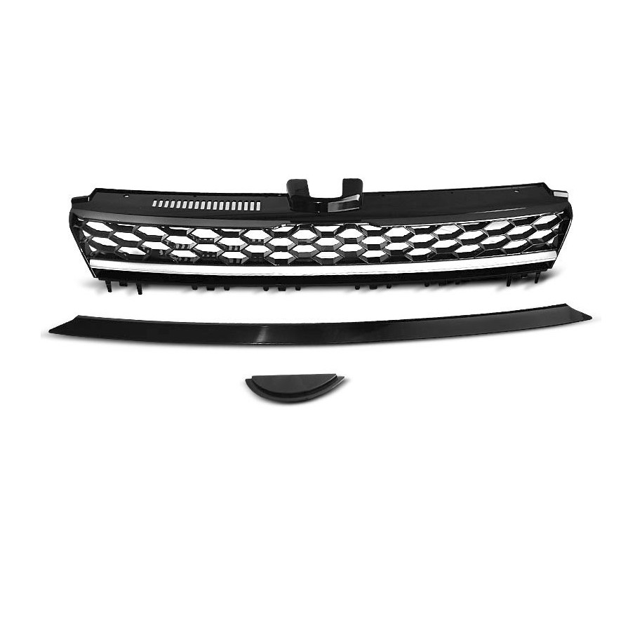 ATRAPA GRILL VW GOLF 7 VII 2013-17 SPORT BLACK CHROM