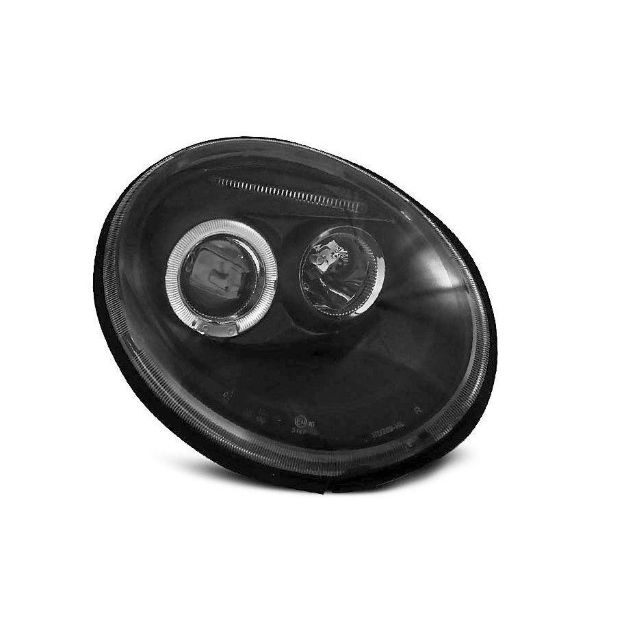 LAMPY REFLEKTORY VW NEW BEETLE 98-2005 RING BLACK
