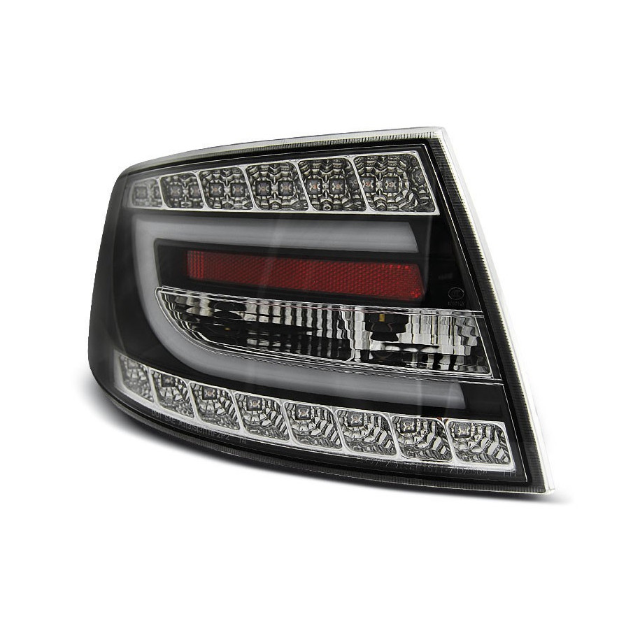LAMPY TYLNE AUDI A6 C6 04-08 BLACK LED 7PIN