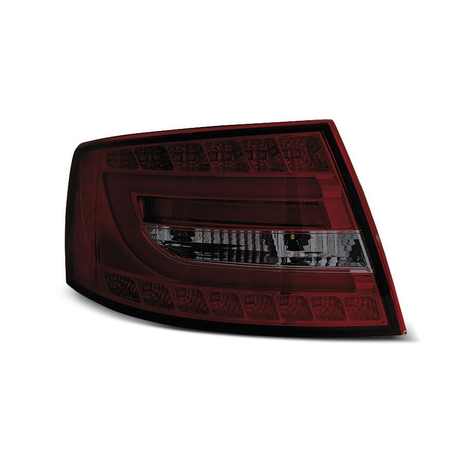 LAMPY TYLNE AUDI A6 C6 04-08 RED-SMOKE LED 7PIN