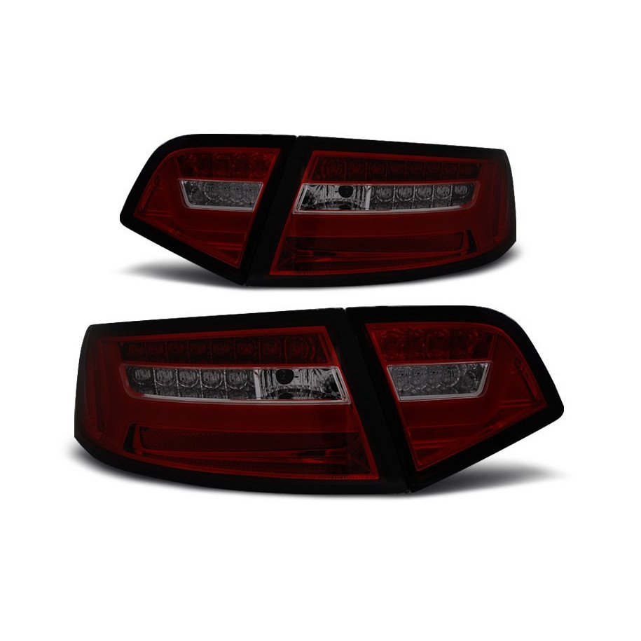 LAMPY DIODOWE AUDI A6 08-11 SEDAN R-SMOKE LED DTS