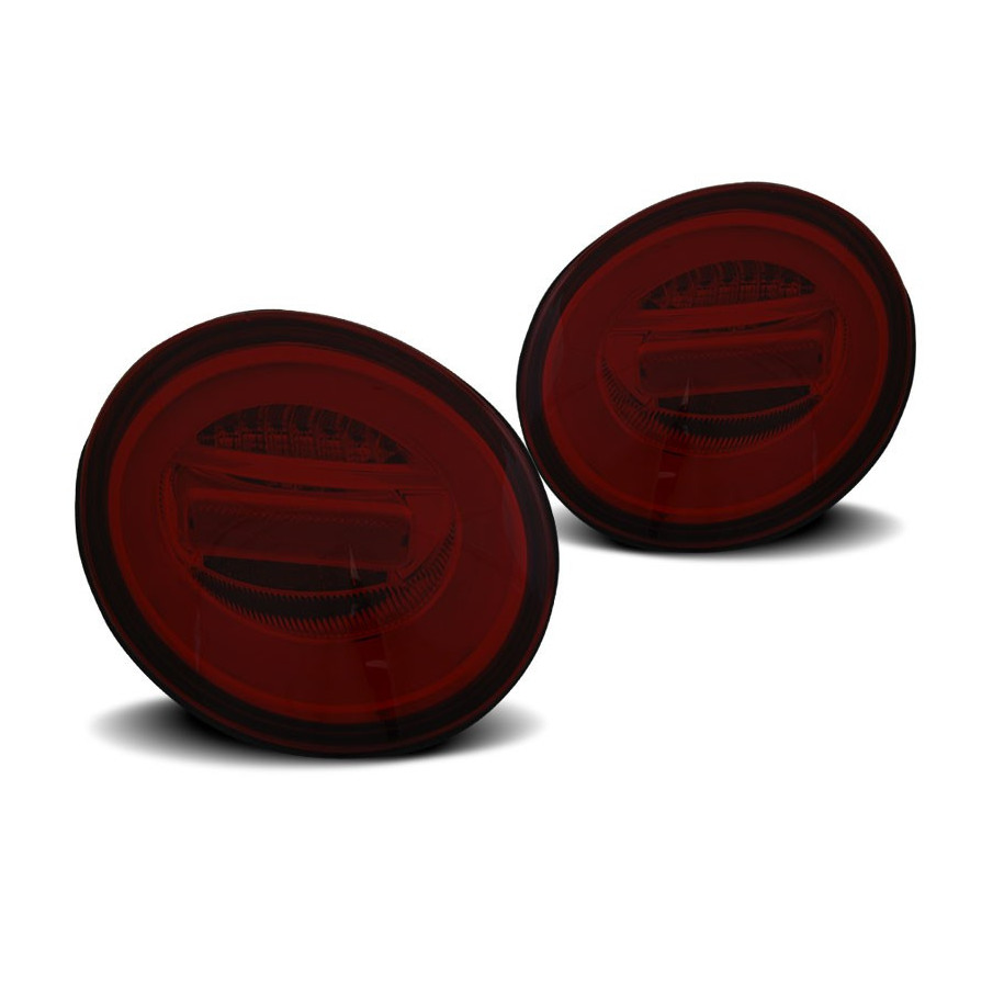 LAMPY TYLNE DIODOWE VW NEW BEETLE 1998-05 RED SMOKE LED BAR DTS