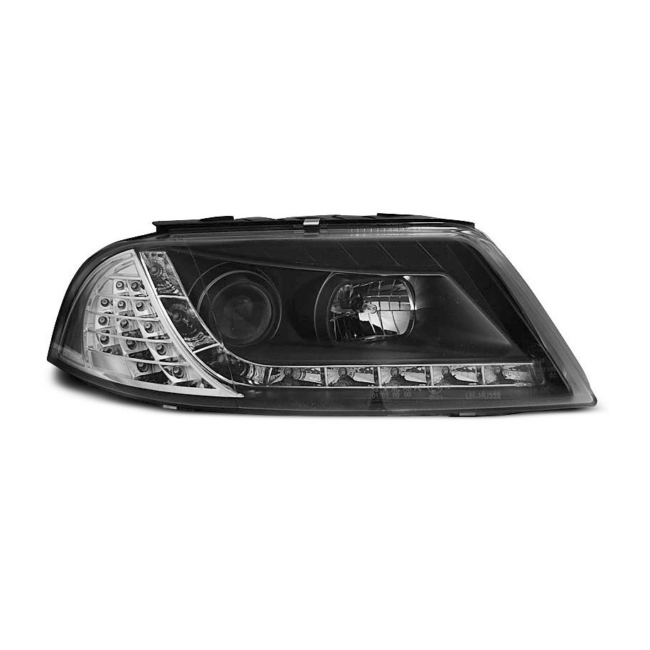 LAMPY REFLEKTORY VW PASSAT B5 FL 2000-05 LED BLACK