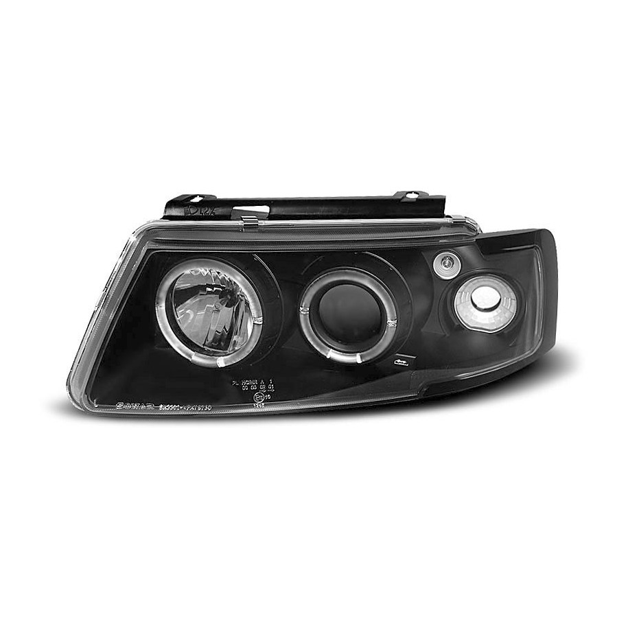 LAMPY REFLEKTORY VW PASSAT B5 3B 1996-00 RINGI BLACK