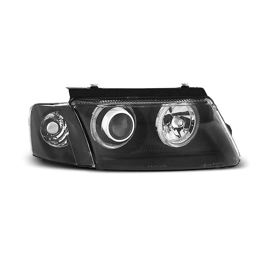 LAMPY REFLEKTORY VW PASSAT B5 1997-00 RINGI BLACK RHD/LHD
