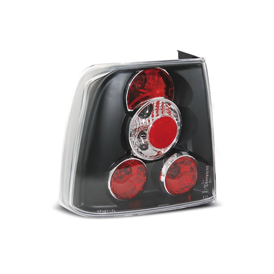 LAMPY TYLNE VW PASSAT B5 96-00 BLACK SEDAN