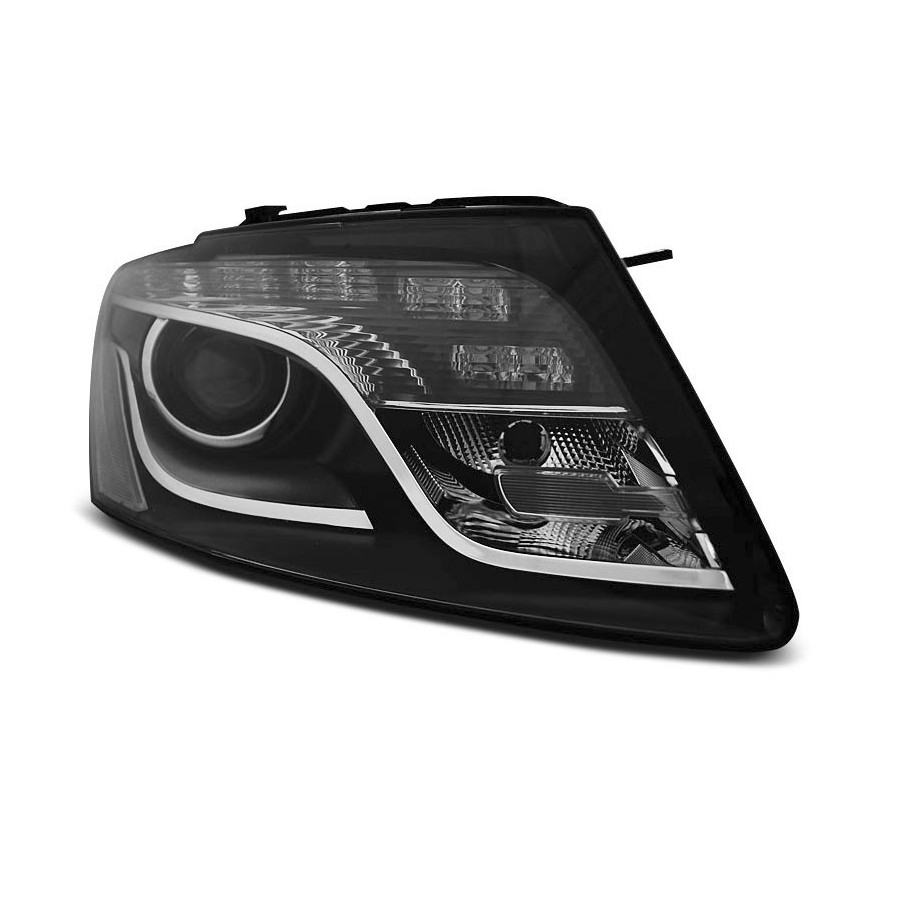 LAMPY REFLEKTORY AUDI Q5 08-12 DAYLIGHT BLACK DRL