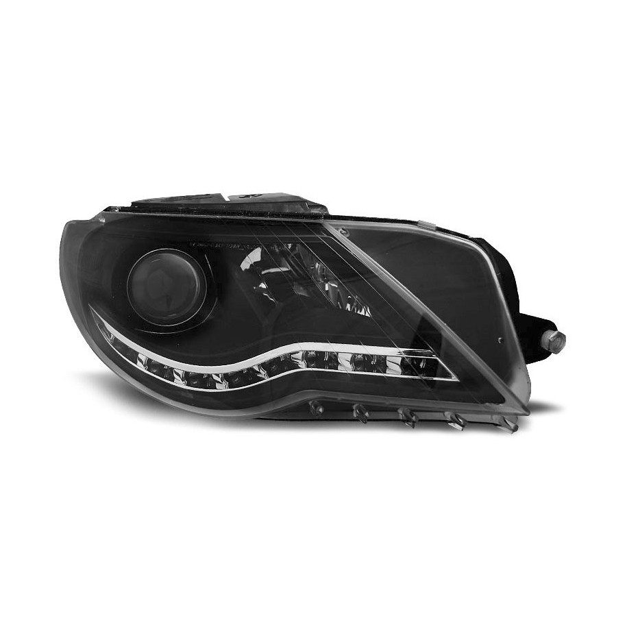 LAMPY REFLEKTORY VW PASSAT CC 2008-12 DAYLIGHT BLACK LED