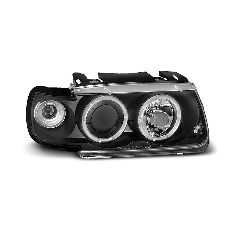 LAMPY REFLEKTORY VW POLO 6N 1994-99 RINGI BLACK