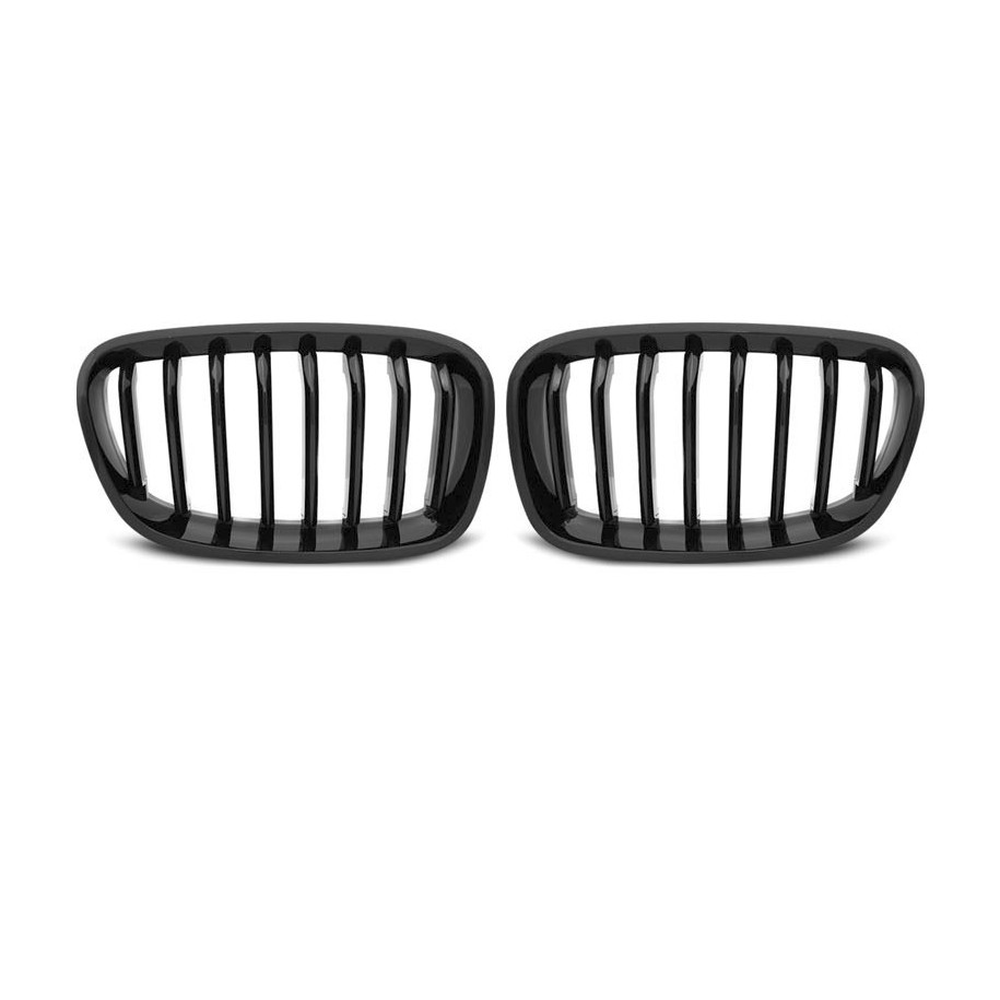 ATRAPA GRILL NERKI BMW F20 F21 11-14 GLOSSY BLACK