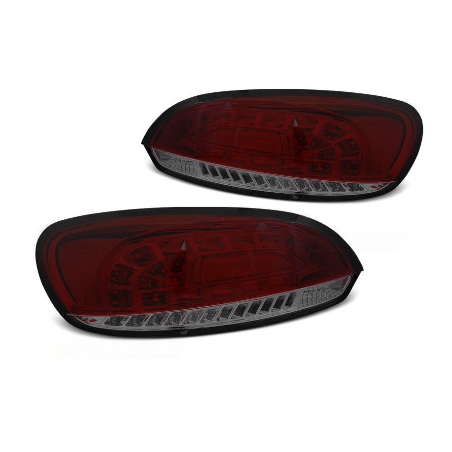 LAMPY TYLNE DIODOWE VW SCIROCCO III 2008-14 RED SMOKE LED