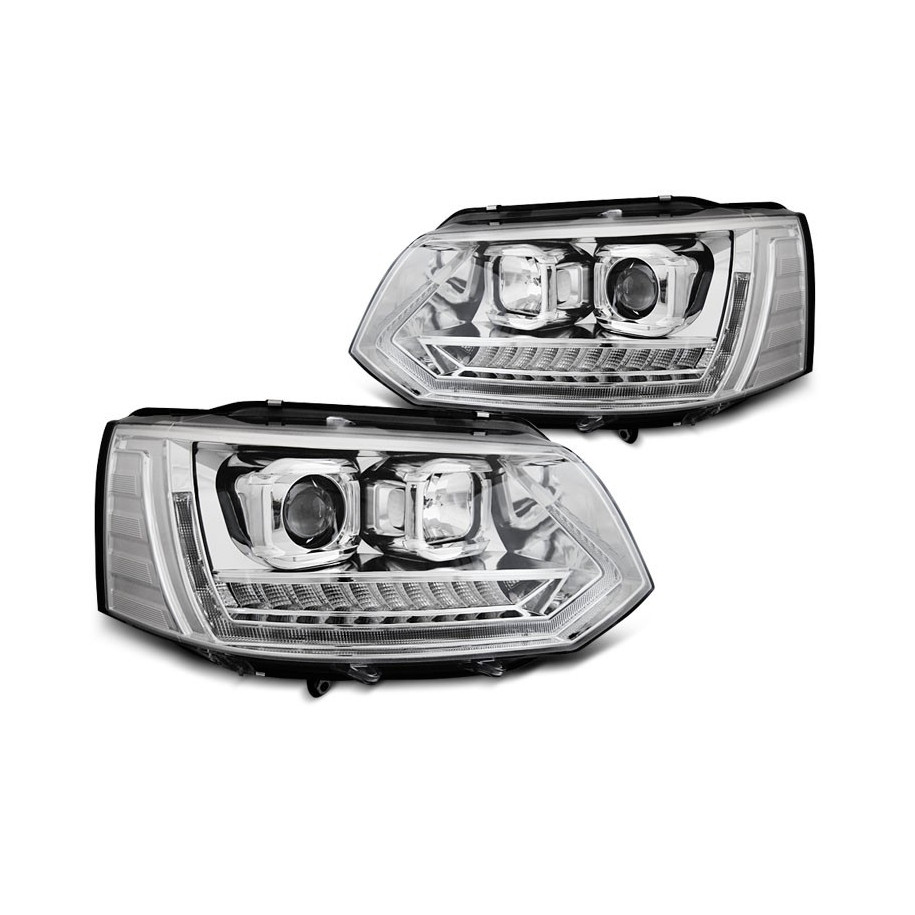 LAMPY VW T5 2010-2015 LED TUBE CHROM T6 LOOK DTS