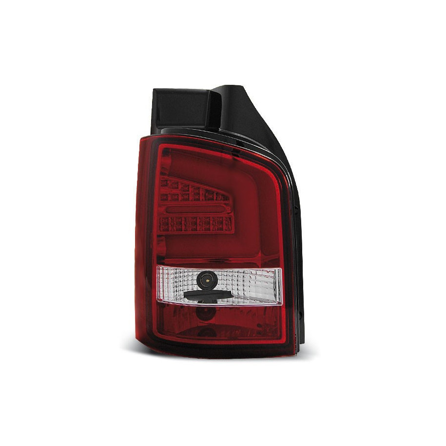 LAMPY DIODOWE TUNING VW T5 2010-15 RED WHITE LED BAR