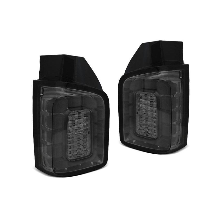 LAMPY DIODOWE TYLNE VW T6 2015-19 SMOKE LED BAR TRANSPORTER