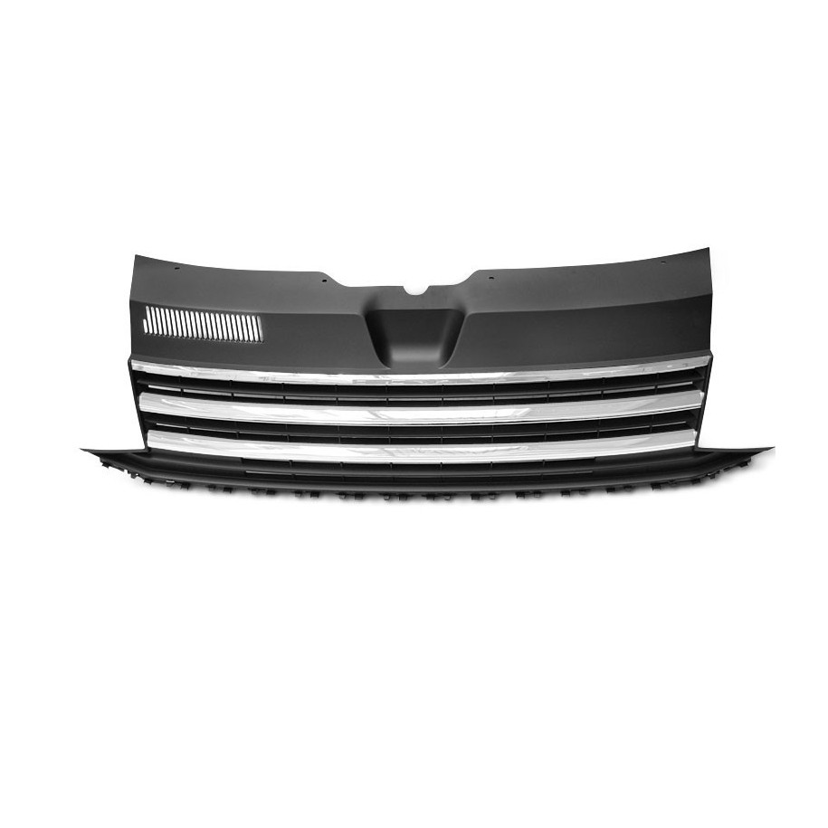 ATRAPA GRILL VW T6 2015-19 CHROME BLACK