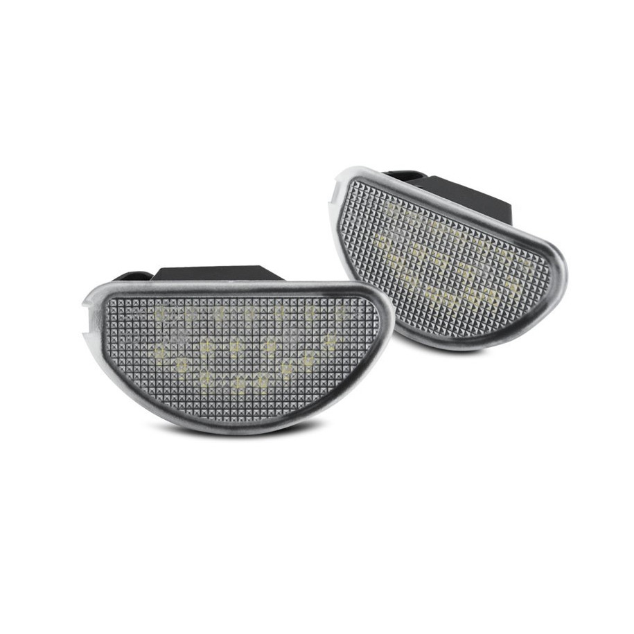 LED DO REJESTRACJI TOYOTA AYGO I AB 1 2005-14 WHITE