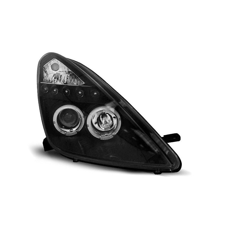 REFLEKTORY TOYOTA CELICA T230 1999-05 RINGI BLACK