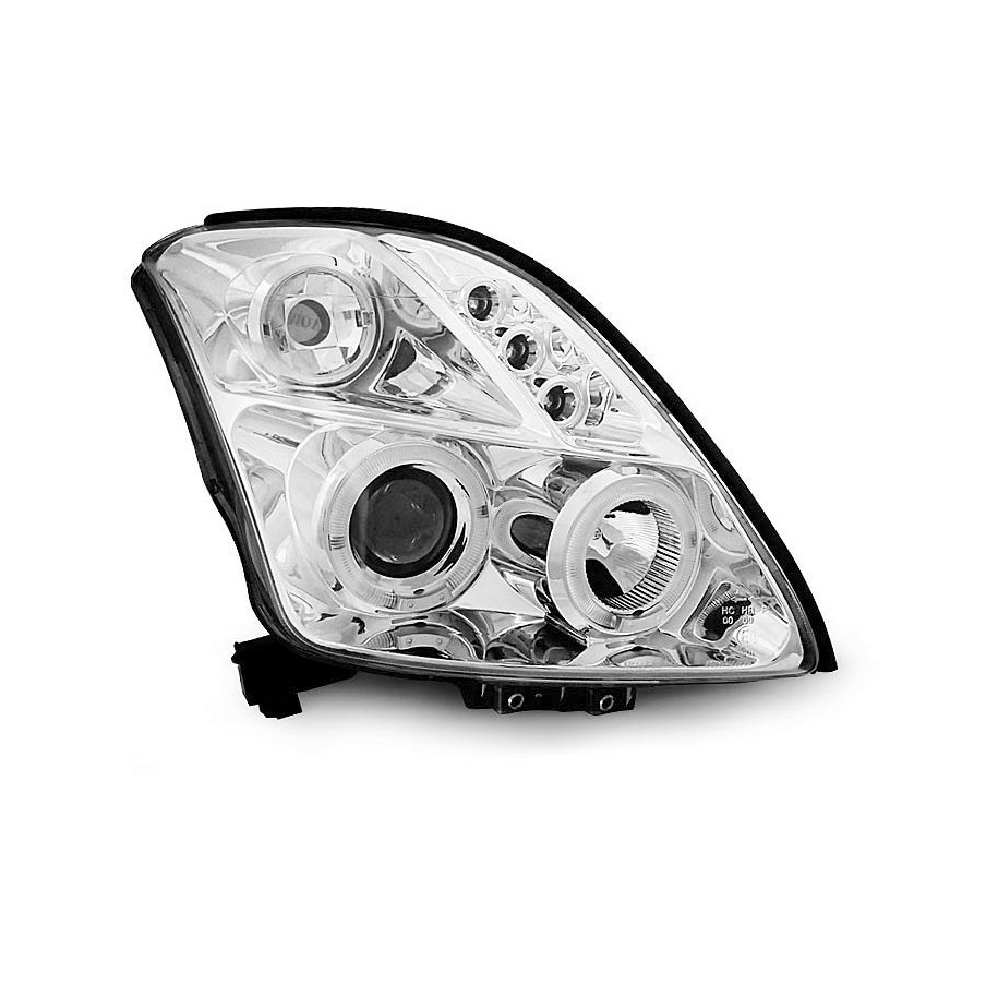 LAMPY REFLEKTORY SUZUKI SWIFT 05-10 RINGI CHROM