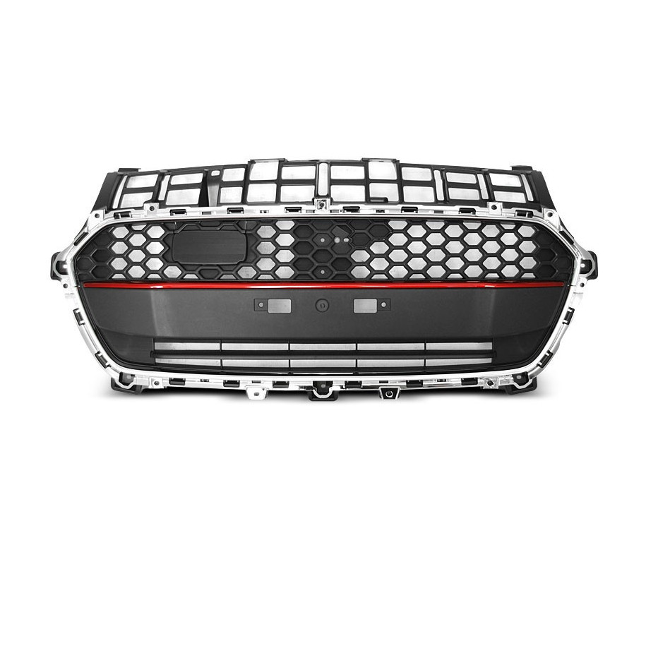 GRILL SUZUKI SWIFT VI 2017-20 CHROME RED LINE SPORT