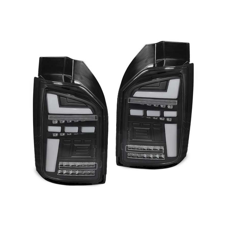 LAMPY DIODOWE VW T6 2015-19 BLACK FULL LED DTS