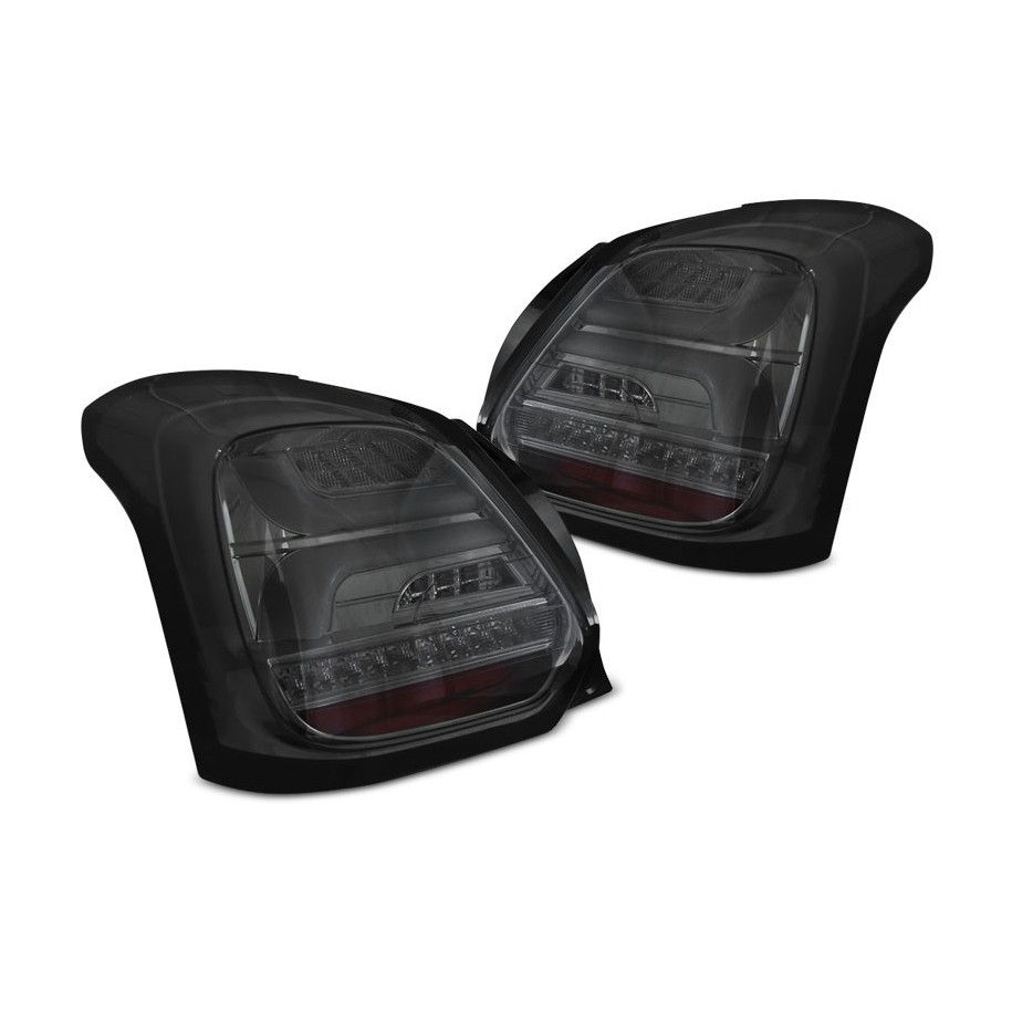 LAMPY DIODOWE SUZUKI SWIFT VI 2017- SMOKE FULL LED BAR DTS