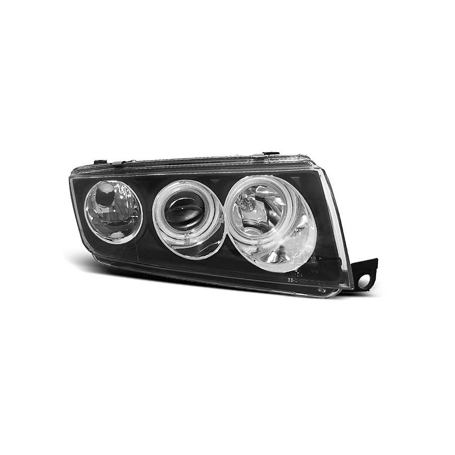 LAMPY REFLEKTORY SKODA FABIA 1999-2008 RINGi BLACK CCFL