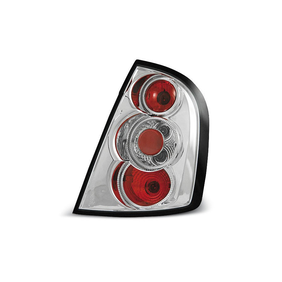 LAMPY TYLNE SKODA FABIA I HB 1999-04 CHROME TUNING