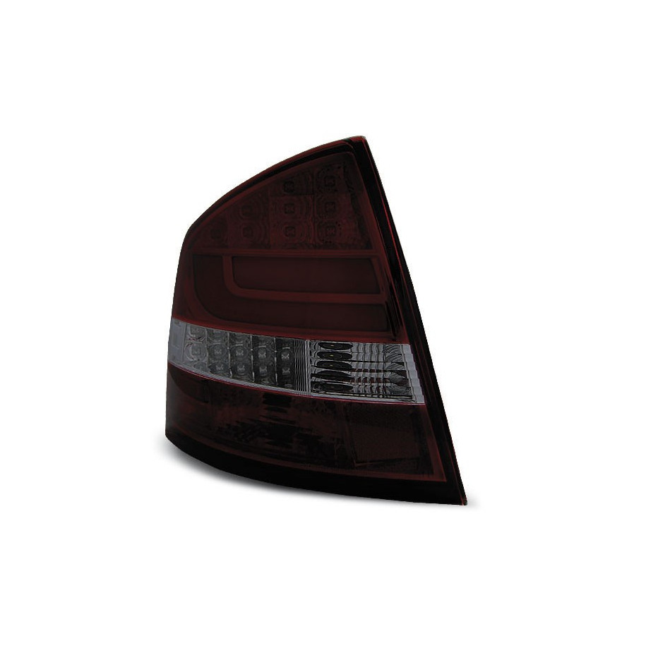 LAMPY DIODOWE SKODA OCTAVIA II 2004-12 RED SMOKE LED BAR