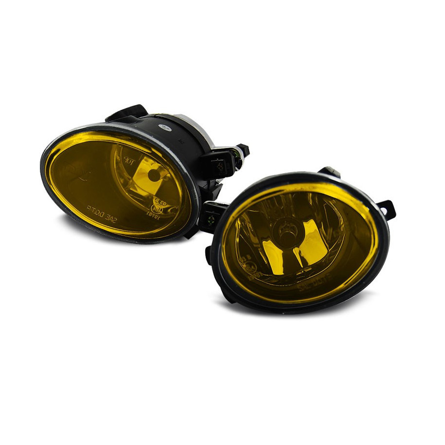 HALOGENY BMW E39 E46 W ZDERZAK M-PAKIET M3 M5 YELLOW