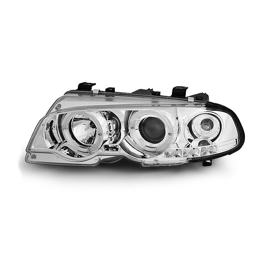 LAMPY REFLEKTORY BMW E46 COUPE 99-03 RINGI CHROME