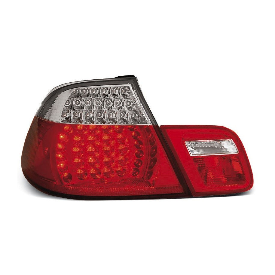 LAMPY DIODOWE BMW 3 E46 CABRIO 99-03 RED WHITE LED