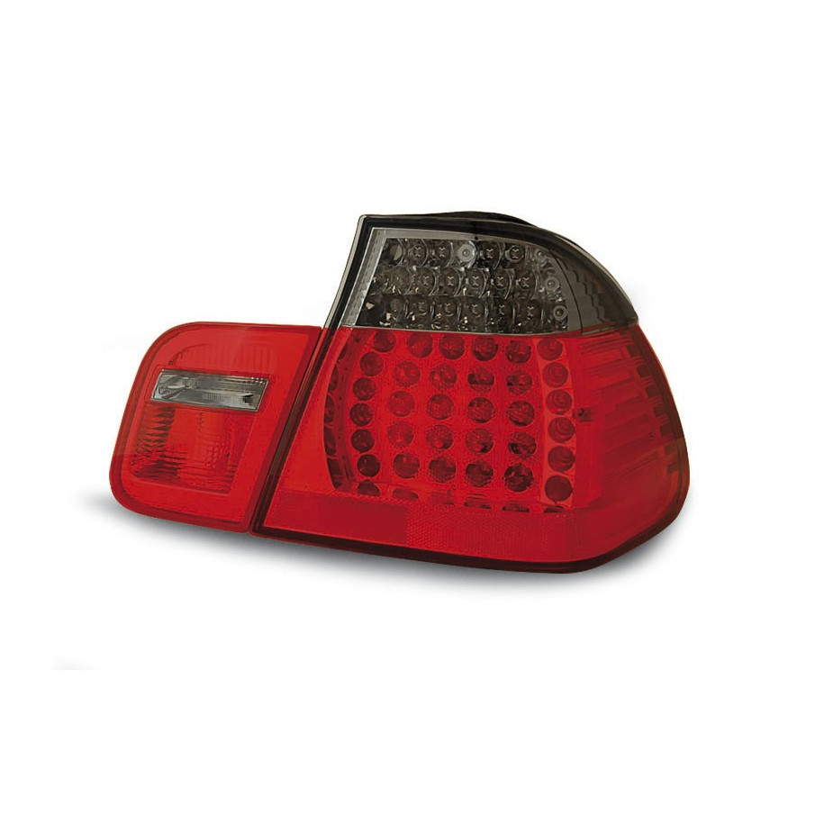 LAMPY DIODOWE BMW E46 01-05 SEDAN RED SMOKE LED