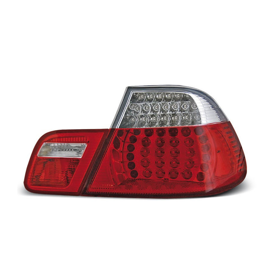 LAMPY DIODOWE BMW 3 E46 COUPE 99-03 RED WHITE LED