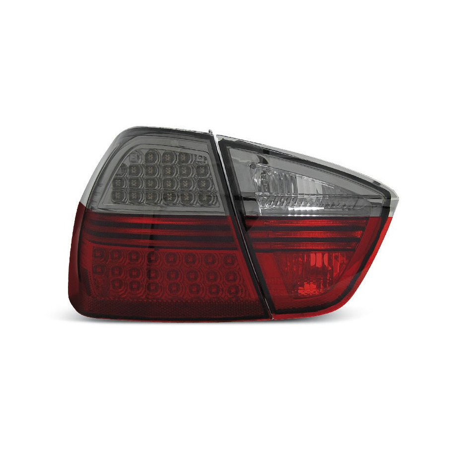 LAMPY DIODOWE BMW E90 05-08 RED SMOKE LED