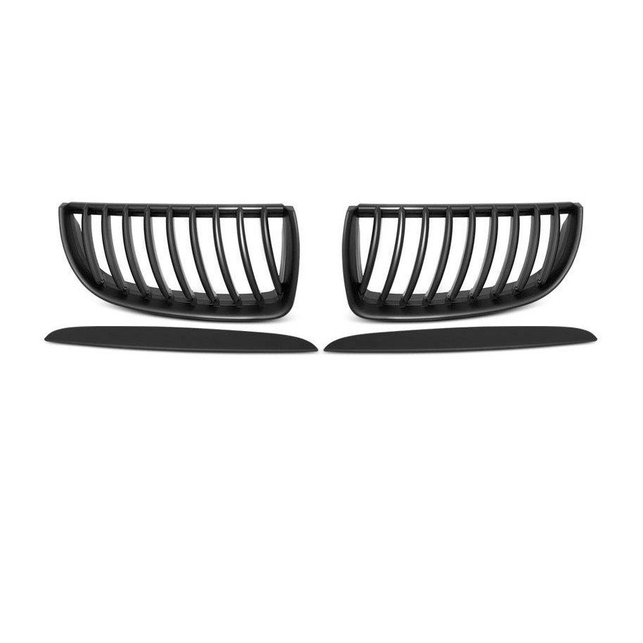 ATRAPA GRILL NERKI BMW E90 E91 05-08 BLACK MATT