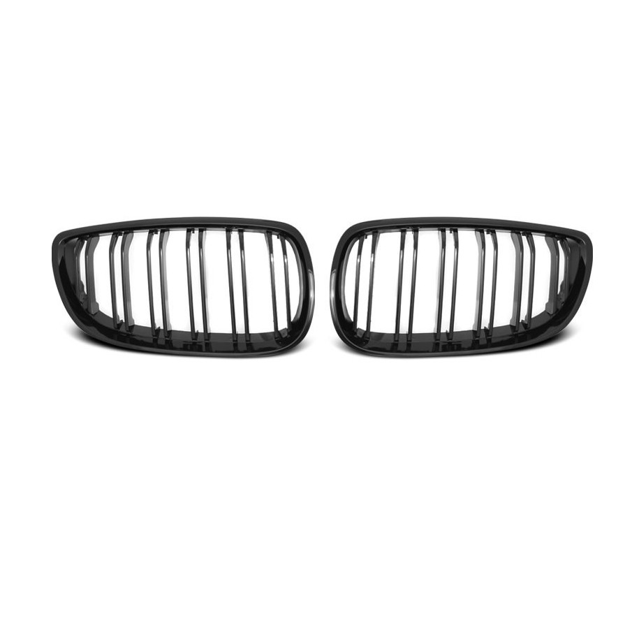 ATRAPA GRILL NERKI BMW E92 E93 07-10 GLOSSY BLACK