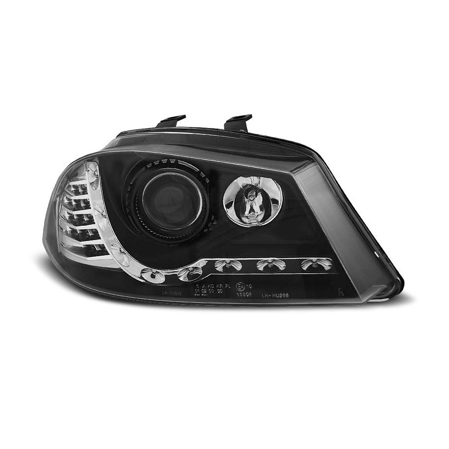 LAMPY SEAT IBIZA 6L 2002-08 BLACK LED