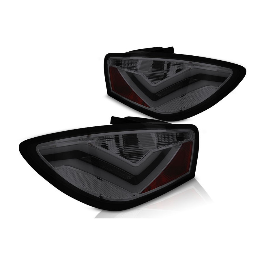 LAMPY TYLNE DIDOWE SEAT IBIZA 6J 3D 2008-12 SMOKE LED BAR