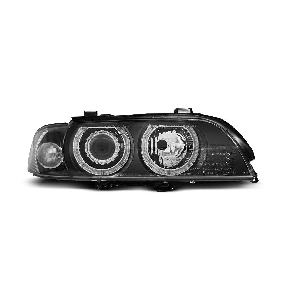 LAMPY REFLEKTORY BMW E39 1995-2003 H7 RING BLACK