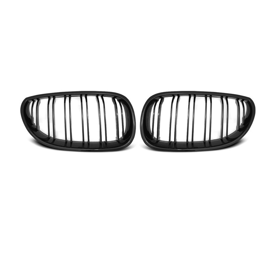 ATRAPA GRILL NERKI BMW E60 E61 03-10 GLOSSY BLACK