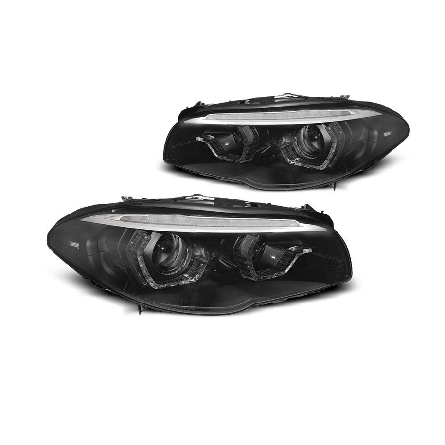LAMPY REFLEKTORY BMW F10/F11 10-13 XENON LED BLACK