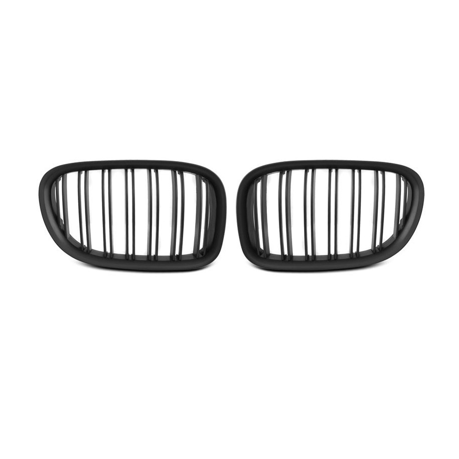 ATRAPA GRILL NERKI BMW 7 F01 09-15 BLACK MATT